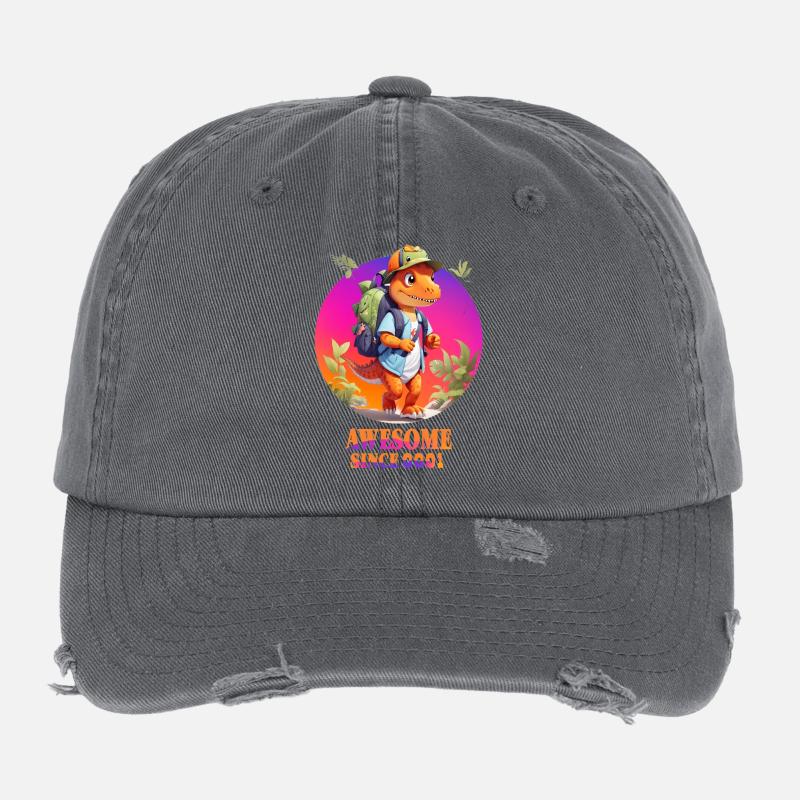 Bébé Dino Casquette vintage effet usé Flexfit