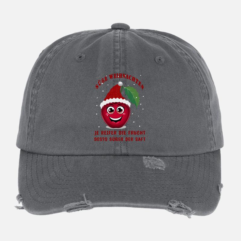 Merisier Casquette vintage effet usé Flexfit