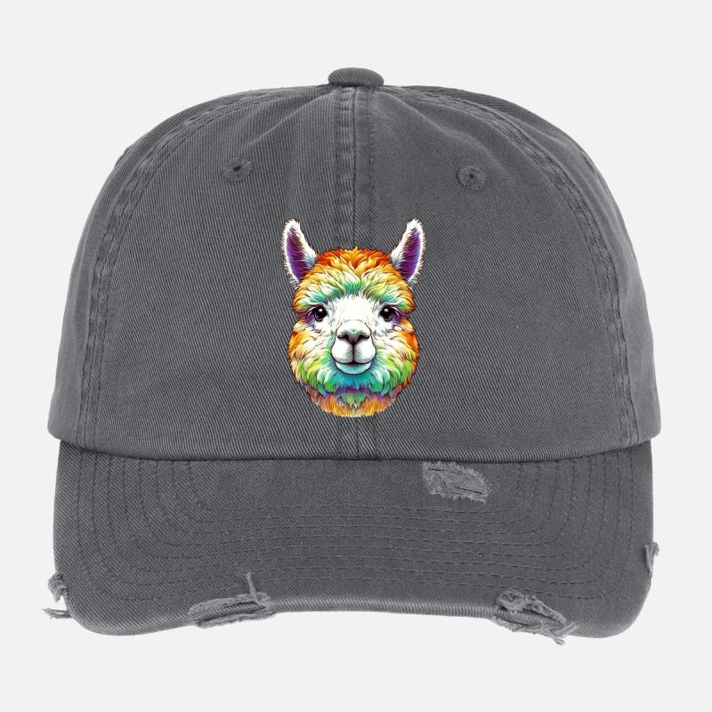 Alpaka Flexfit Vintage Destroyed Cap