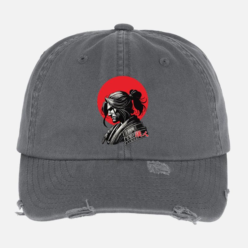 Ronin Warrior Flexfit Vintage Destroyed Cap
