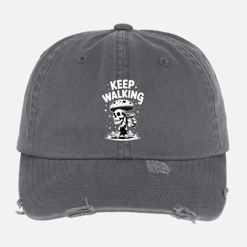 Continuer à marcher Casquette vintage effet usé Flexfit