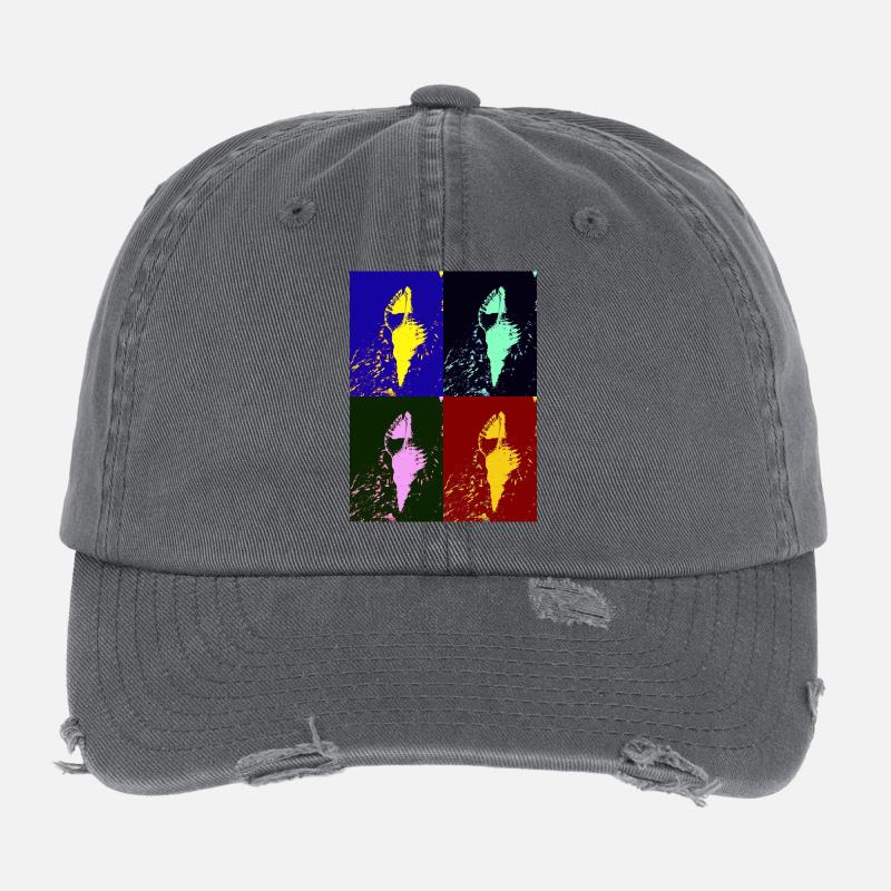 Mediterranean shellfish Flexfit Vintage Destroyed Cap