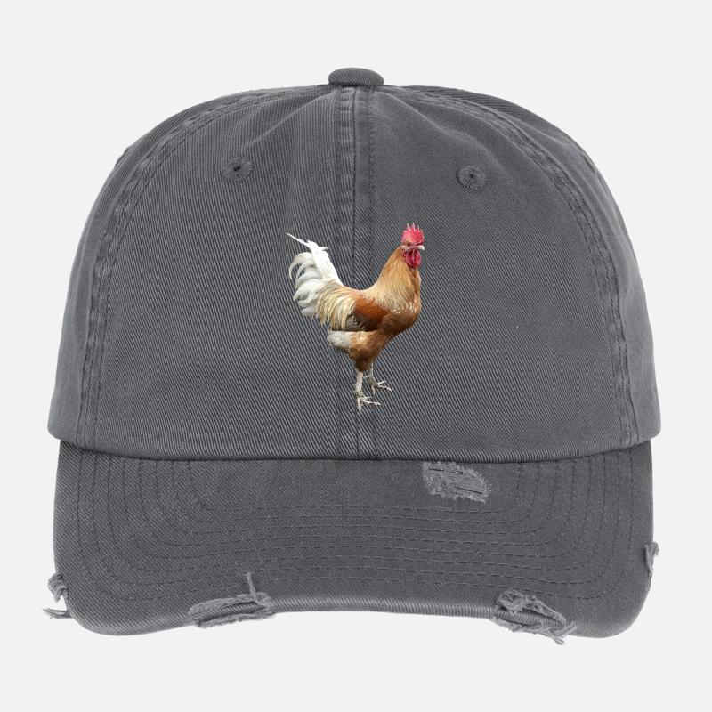 Rooster Flexfit Vintage Destroyed Cap