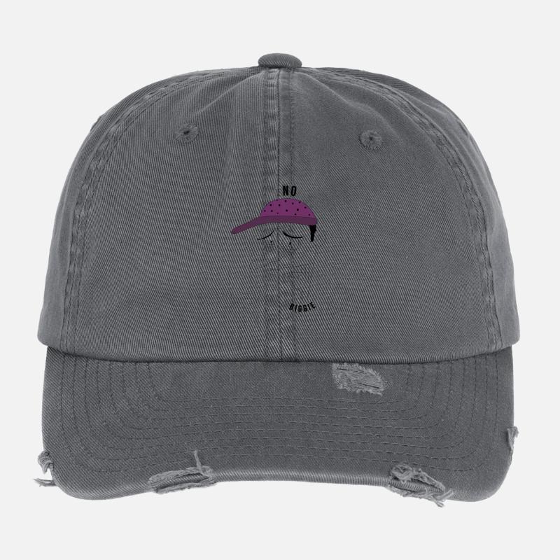 Kein großes Ding, Mann – ironischerweise Flexfit Vintage Destroyed Cap