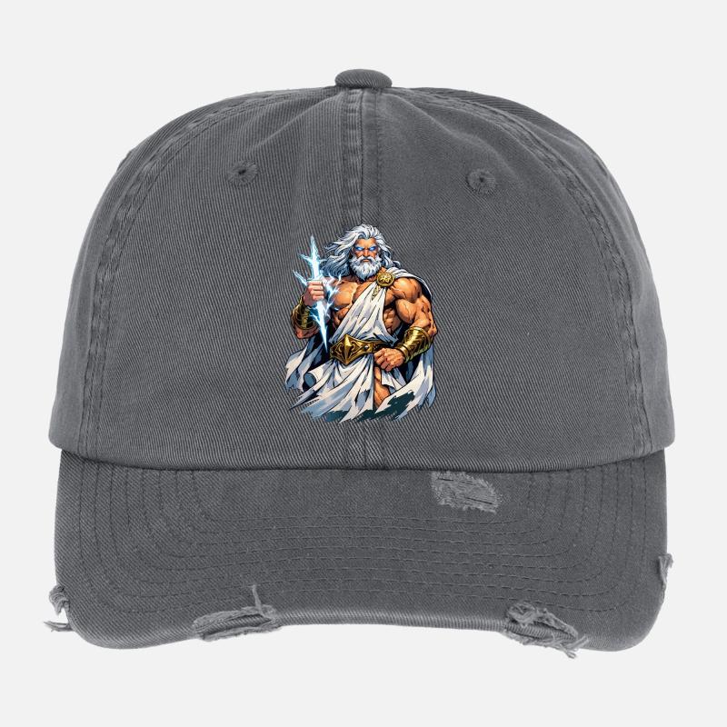 Zeus-Krieger Flexfit Vintage Destroyed Cap