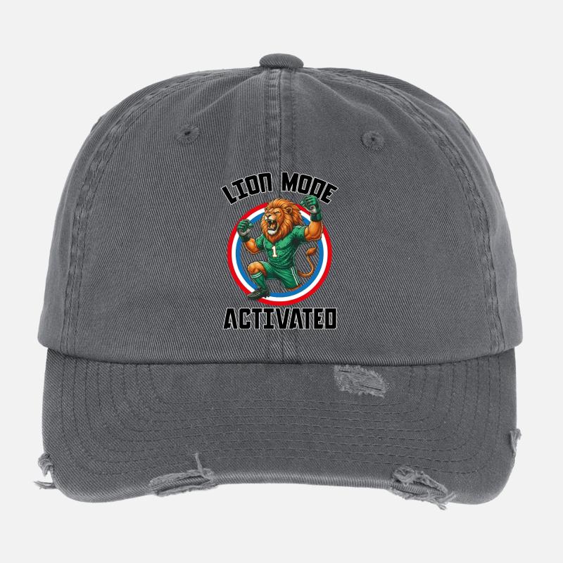 LionModeA Flexfit Vintage Destroyed Cap