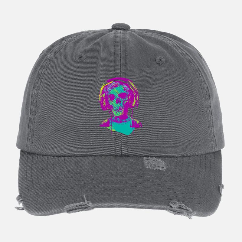 -Musik Flexfit Vintage Destroyed Cap