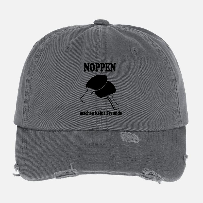 Noppen machen keine Freunde Flexfit Vintage Destroyed Cap