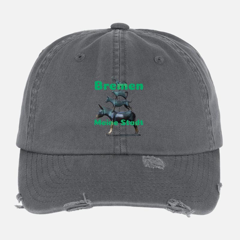 Brême Casquette vintage effet usé Flexfit