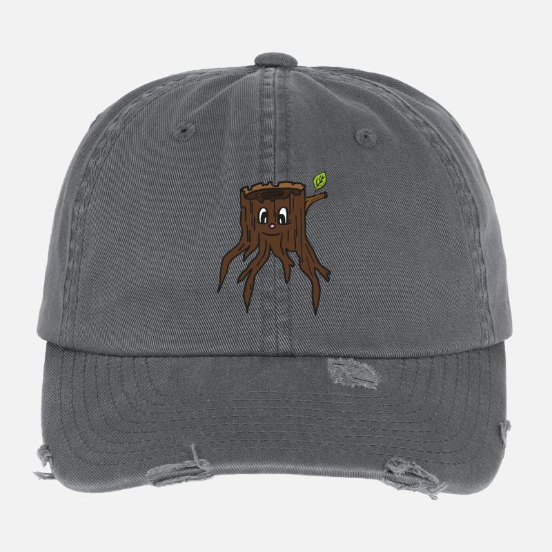 The little tree stump BOB Flexfit Vintage Destroyed Cap