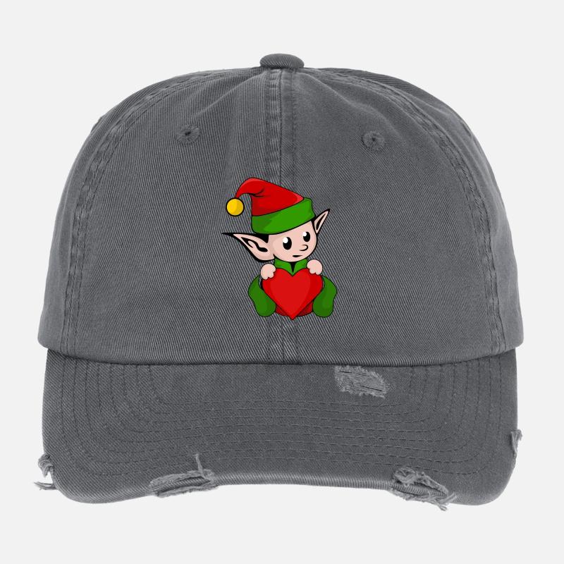 Christma S628 Cappellino vintage effetto usato Flexfit