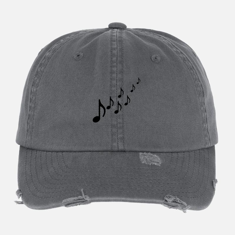 musician Flexfit Vintage Destroyed Cap