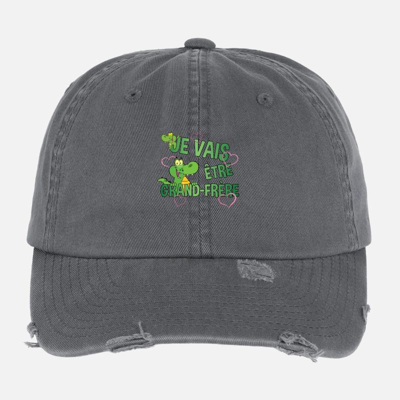 futur grand frere Casquette vintage effet usé Flexfit