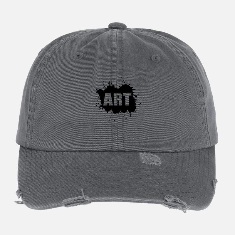 type Flexfit Vintage Destroyed Cap