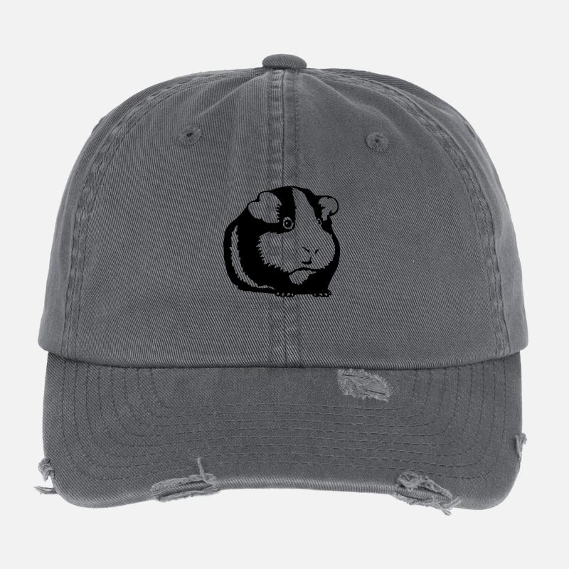 Hamster Flexfit Vintage Destroyed Cap