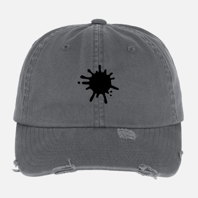 klecks_f1 Casquette vintage effet usé Flexfit