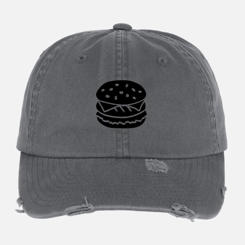 Burger Flexfit Vintage Destroyed Cap