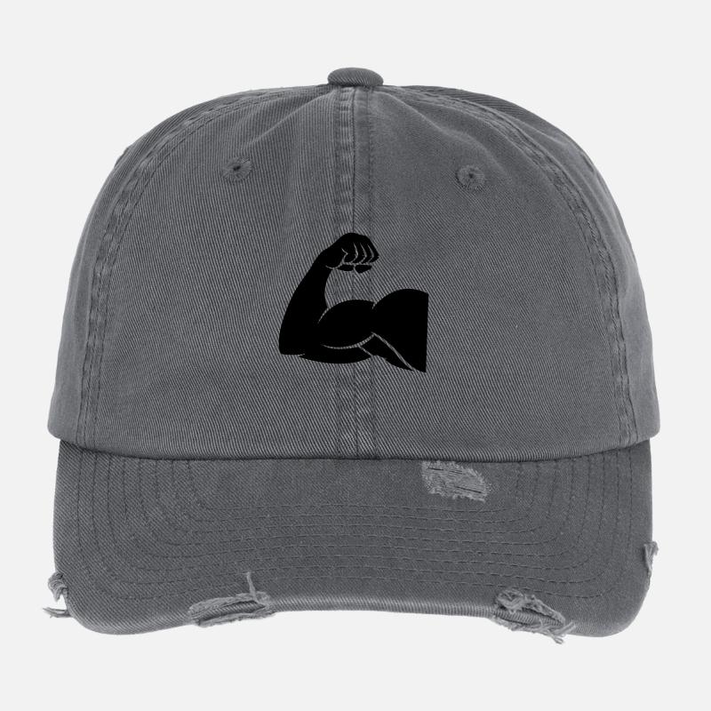bizeps Flexfit Vintage Destroyed Cap