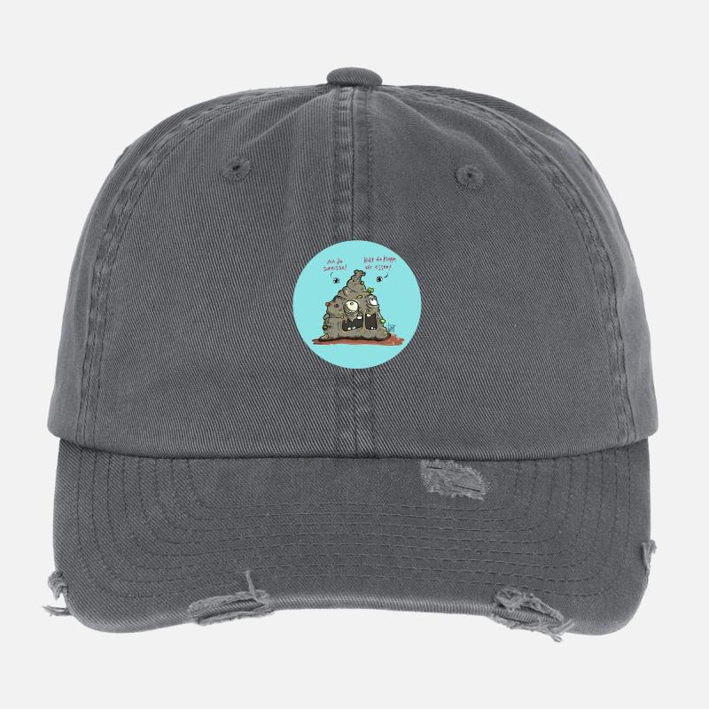 Nourriture délicieuse Casquette vintage effet usé Flexfit