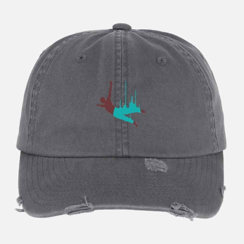 basejumper_2f Casquette vintage effet usé Flexfit