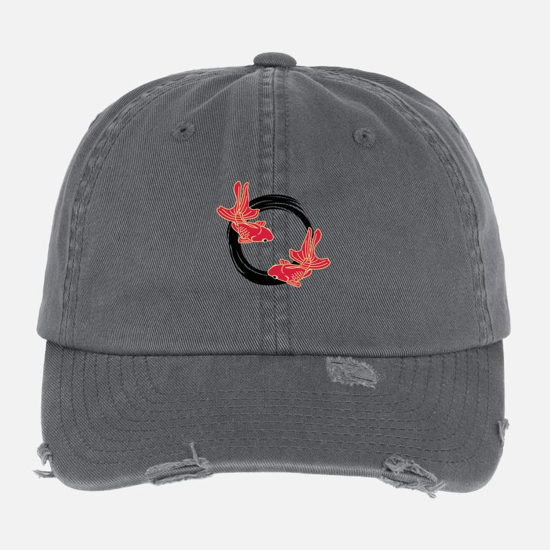 kingyo Flexfit Vintage Destroyed Cap