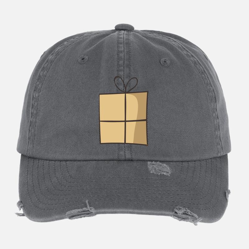 present 3 Flexfit Vintage Destroyed Cap