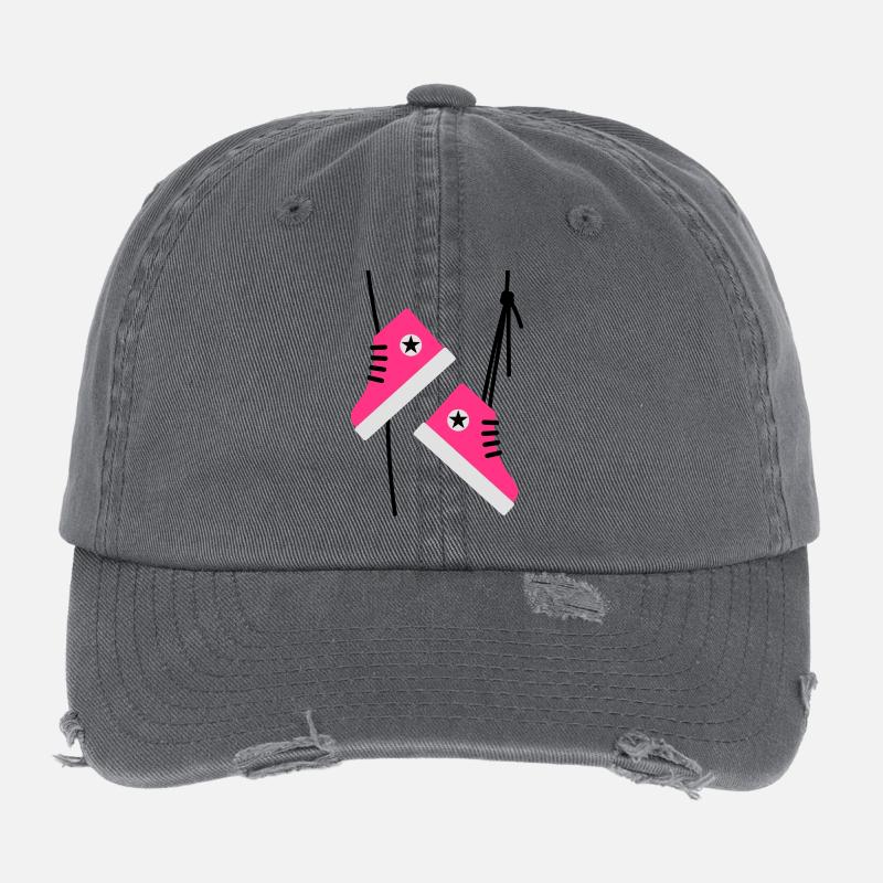 Chuckie Casquette vintage effet usé Flexfit