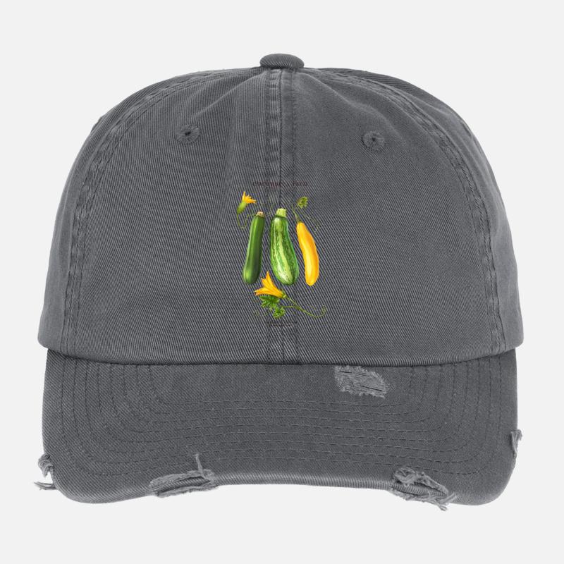 THE PLANTSPLATE FARM - Cucurbita Pepo Flexfit Vintage Destroyed Cap