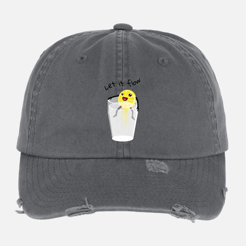 Let-it-flow Flexfit Vintage Destroyed Cap