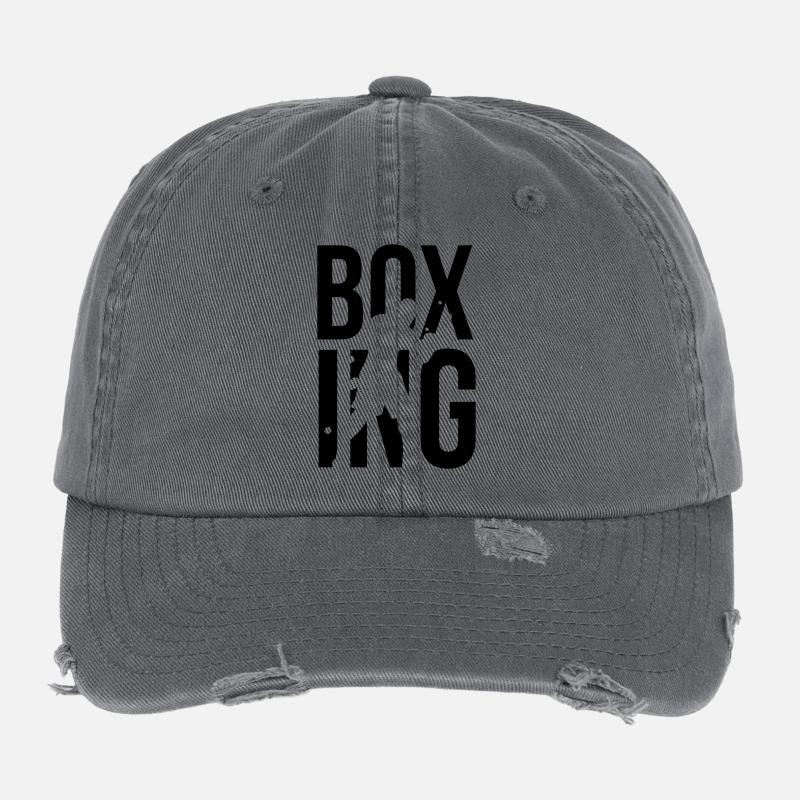 boxe Casquette vintage effet usé Flexfit