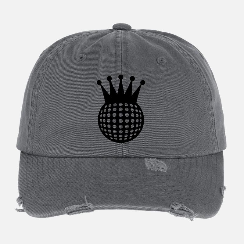 Golf King Flexfit Vintage Destroyed Cap