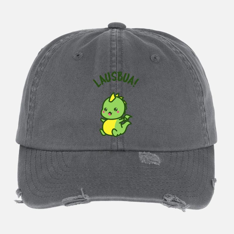Lausbua Flexfit Vintage Destroyed Cap