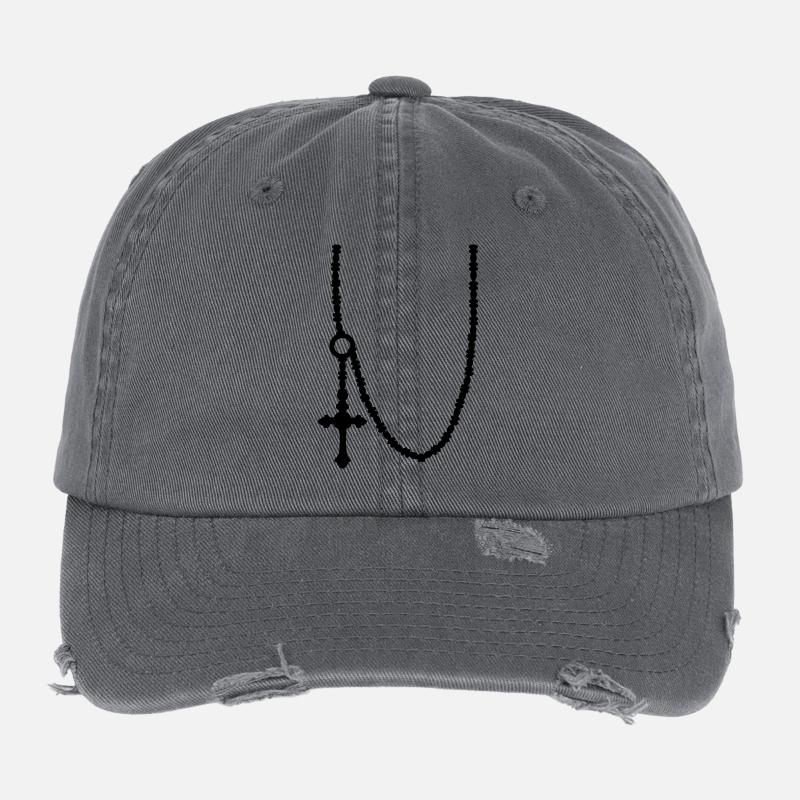 Necklace Flexfit Vintage Destroyed Cap