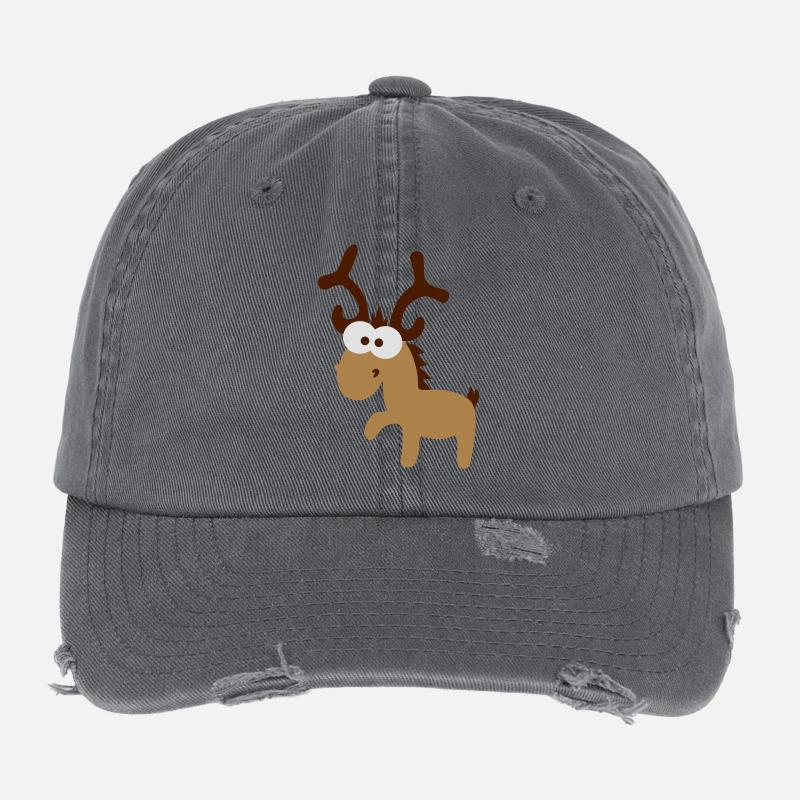 rennes Casquette vintage effet usé Flexfit