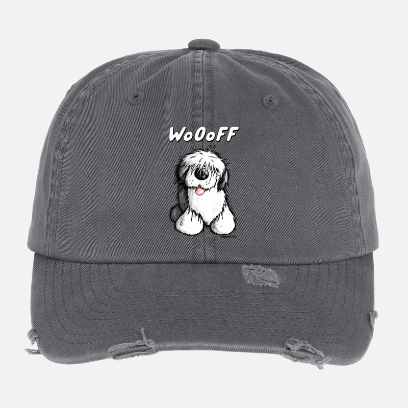 Woooff Bobtail Flexfit Vintage Destroyed Cap