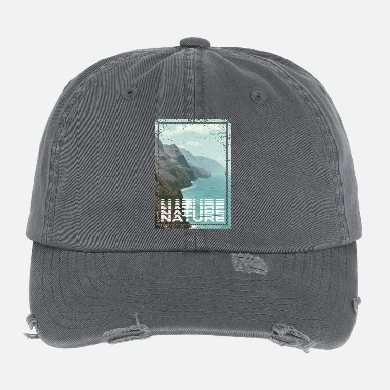 Nature Flexfit Vintage Destroyed Cap