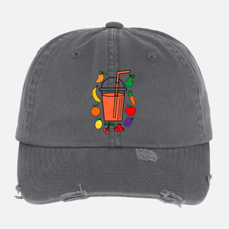Fruit smoothie Flexfit Vintage Destroyed Cap