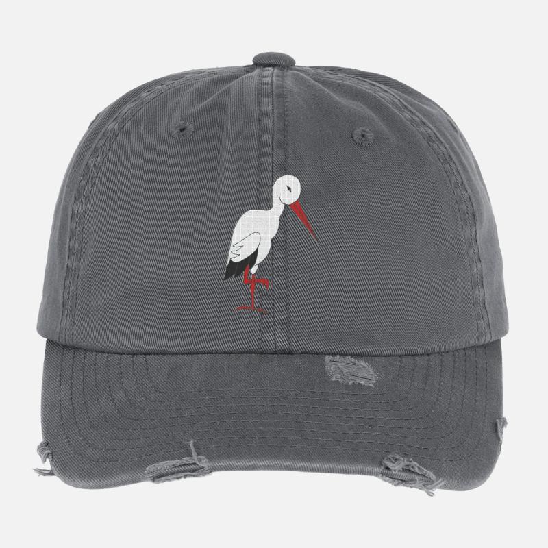stork Flexfit Vintage Destroyed Cap