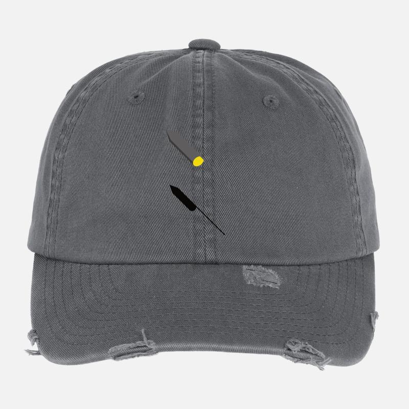 Fusée 3D - Conception Casquette vintage effet usé Flexfit