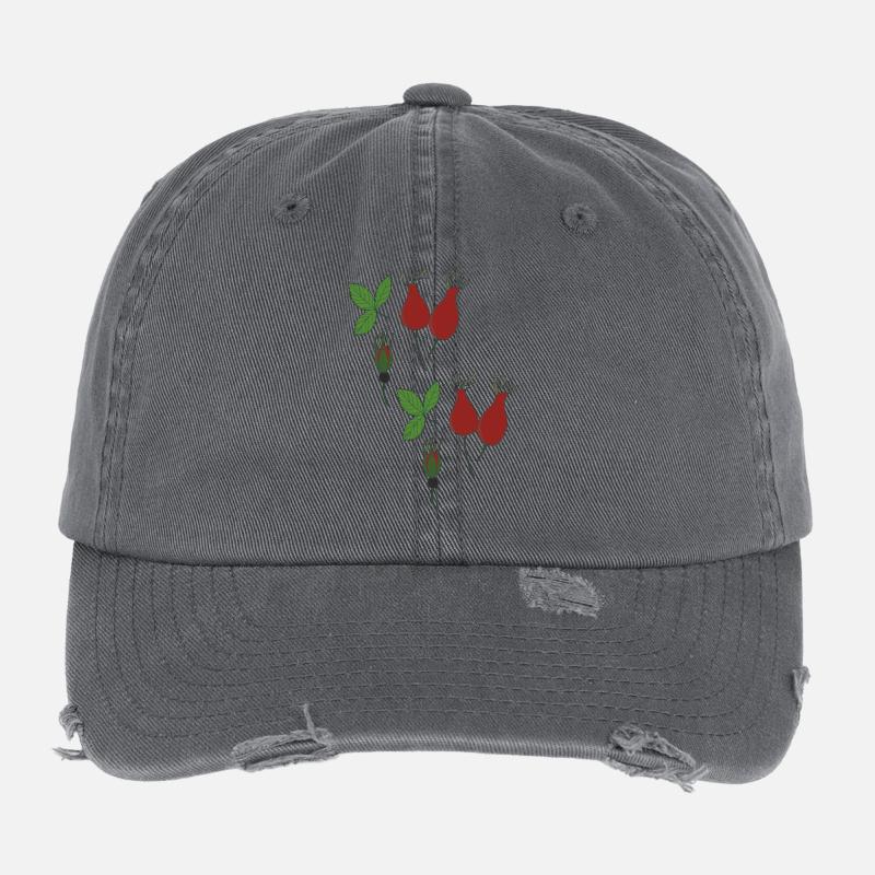 hagebutte style Flexfit Vintage Destroyed Cap