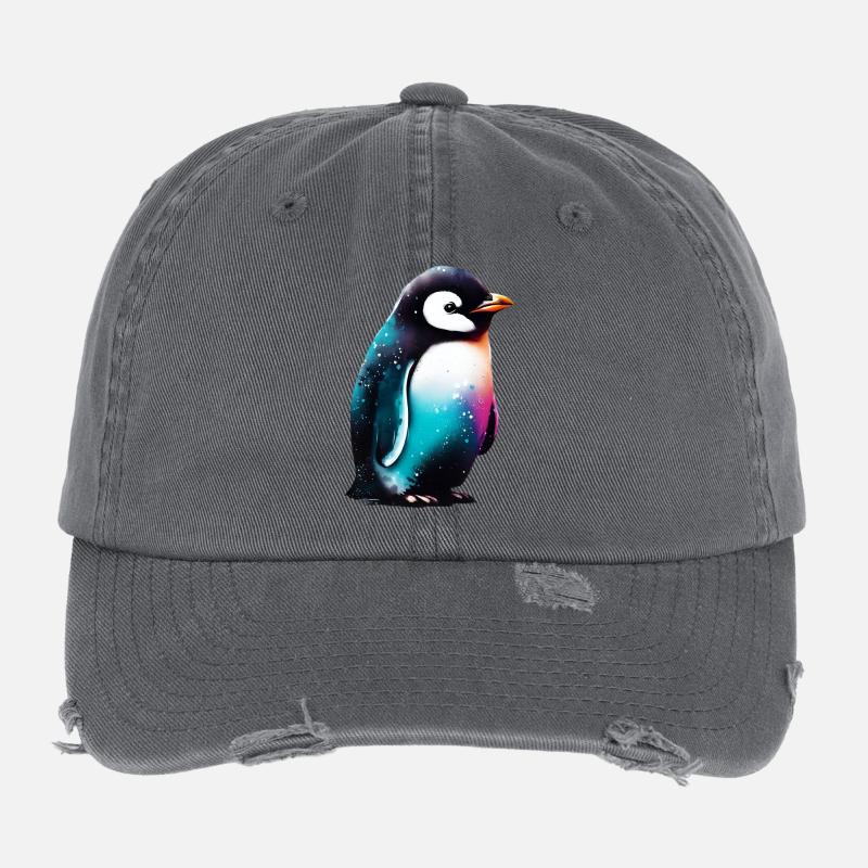Pingouin Casquette vintage effet usé Flexfit