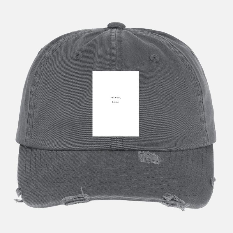 La vie de navigation Casquette vintage effet usé Flexfit
