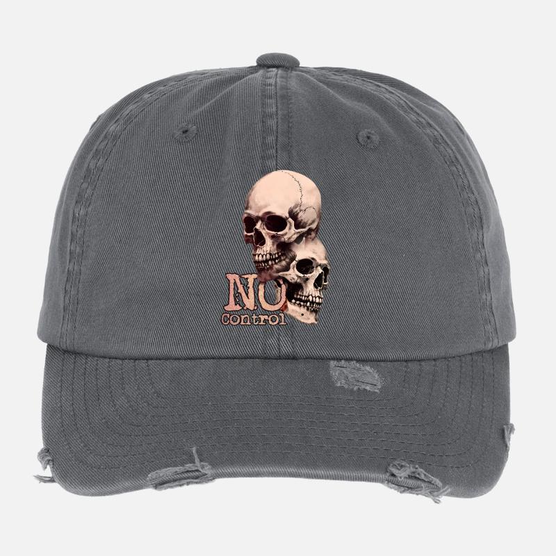 No Control Flexfit Vintage Destroyed Cap