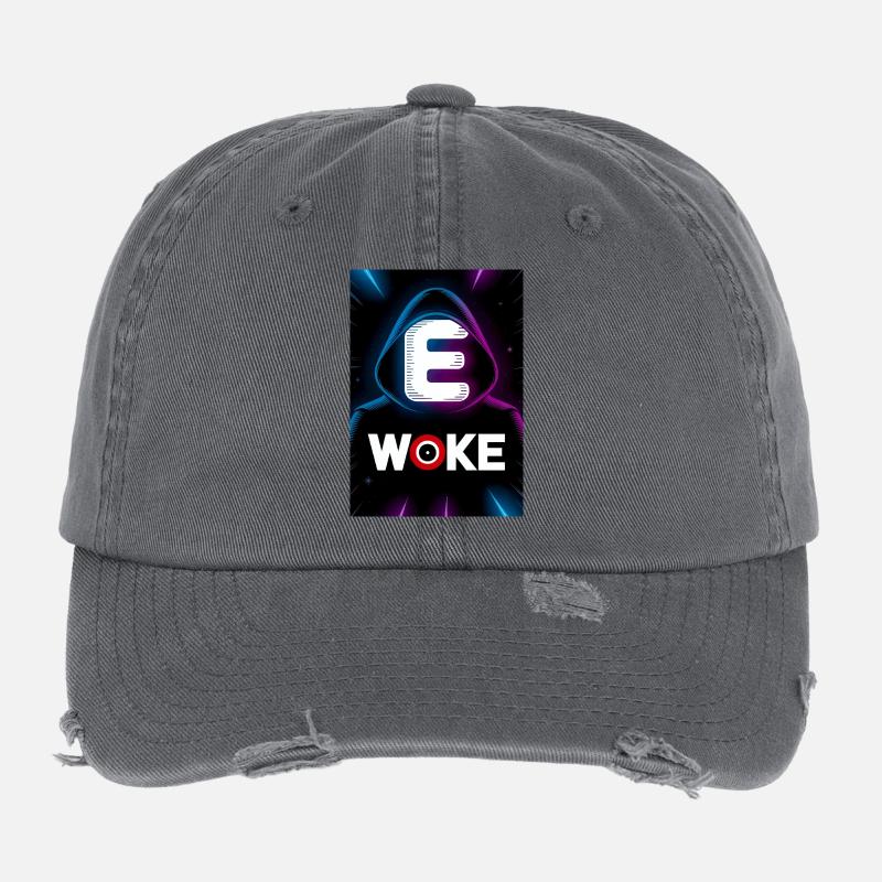Ewoke Flexfit Vintage Destroyed Cap