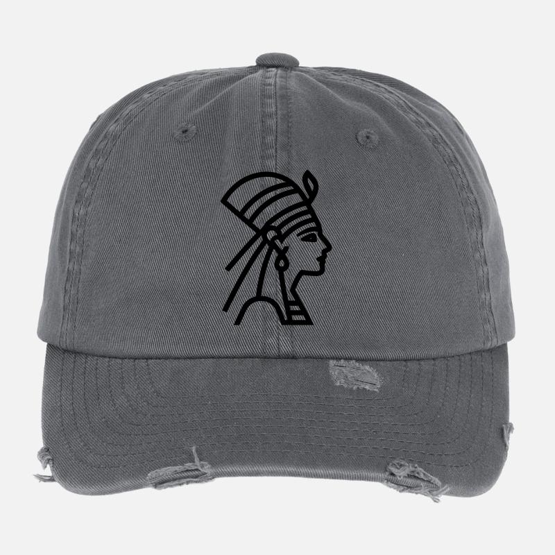 Pharao Flexfit Vintage Destroyed Cap