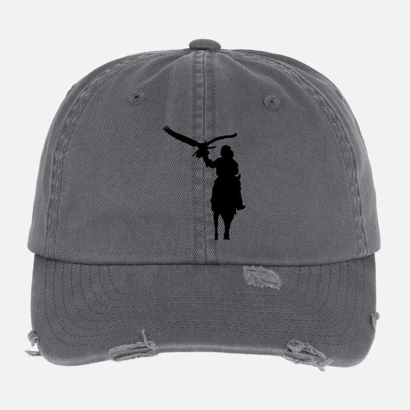 Chasseur Casquette vintage effet usé Flexfit