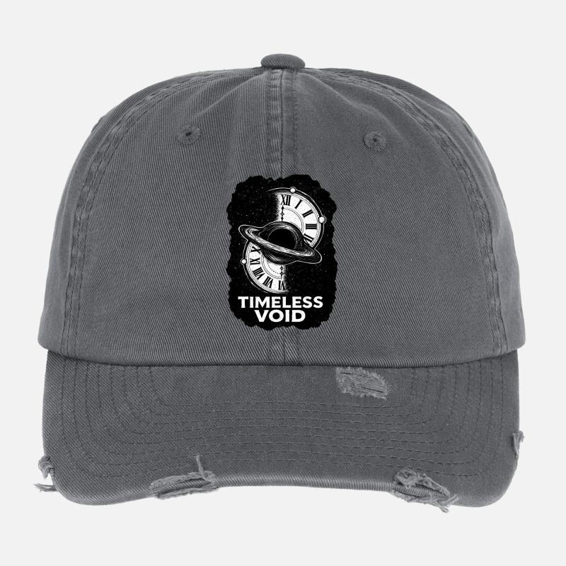 TIMELESS VOID – Das schwarze Loch der Zeit Flexfit Vintage Destroyed Cap