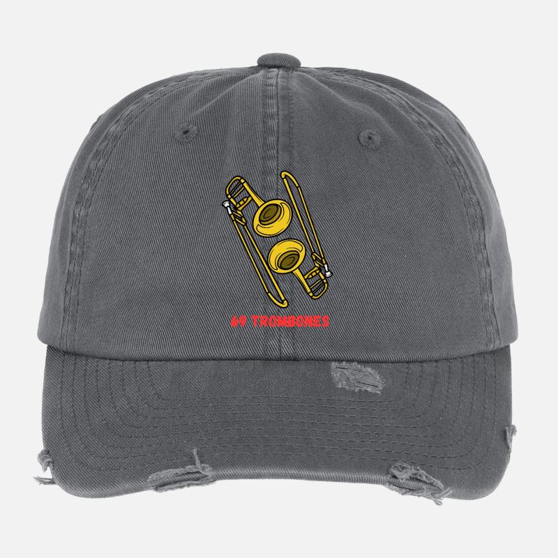 69_Trombones Flexfit Vintage Destroyed Cap