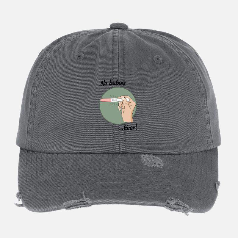 Keine Babys Flexfit Vintage Destroyed Cap