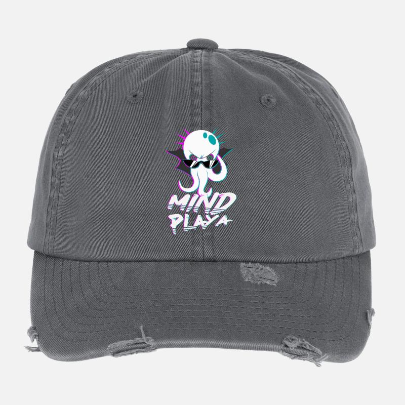 Mind Playa Flexfit Vintage Destroyed Cap